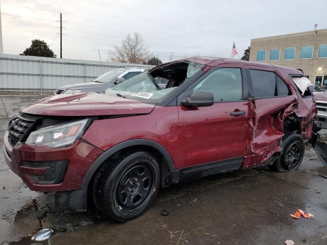 FORD EXPLORER P 2017 with VIN 1FM5K8AR8HGE42518 - Photo from auction