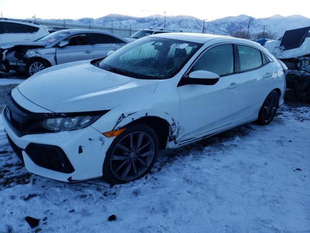 HONDA CIVIC EX 2018 with VIN SHHFK7H52JU407249 - Photo from auction