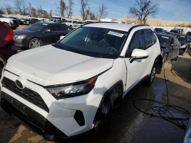 TOYOTA RAV4 LE 2020 with VIN 2T3G1RFV0LW100165 - Photo from auction