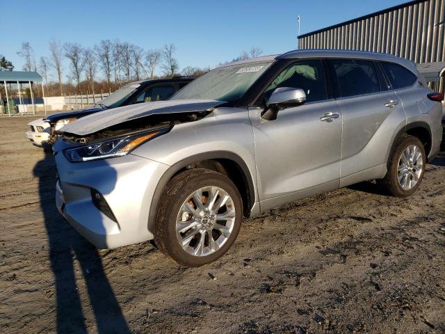 TOYOTA HIGHLANDER 2023 with VIN 5TDKDRAH9PS000303 - Photo from auction
