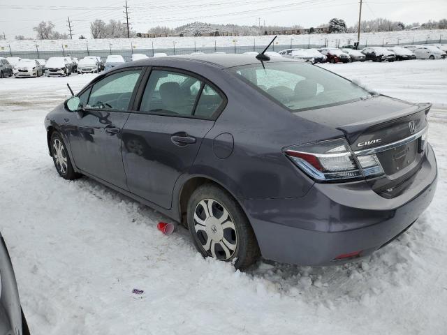 Photo 2 from auction – 2015 HONDA CIVIC HYBR with VIN 19XFB4F32FE000790