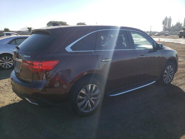 Photo 3 from auction – 2014 ACURA MDX TECHNO with VIN 5FRYD3H46EB007350