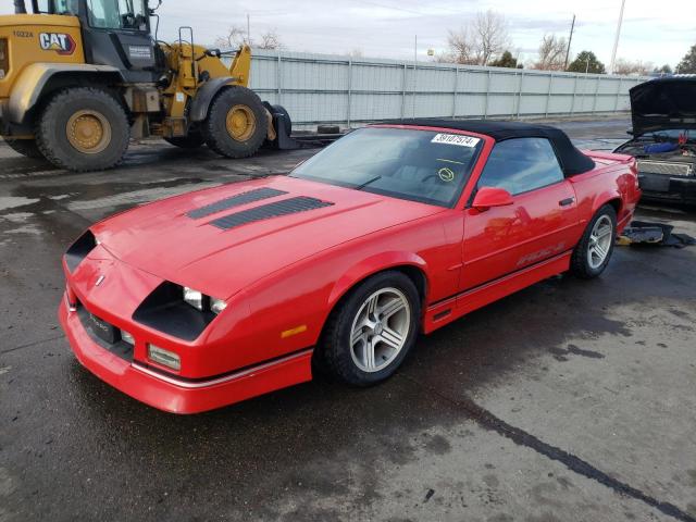 CHEVROLET CAMARO IRO 1990 with VIN 1G1FP33F5LL105877 - Photo from auction