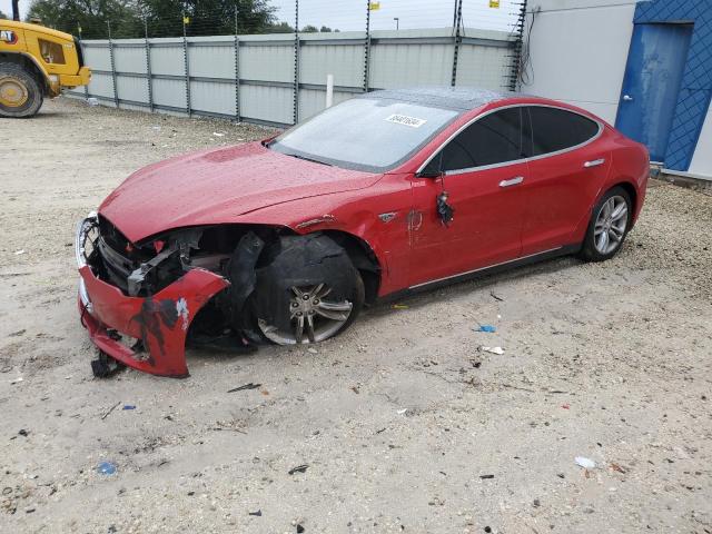 TESLA MODEL S 2014 with VIN 5YJSA1S15EFP36636 - Photo from auction
