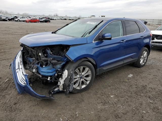 FORD EDGE TITAN 2021 with VIN 2FMPK3K91MBA39041 - Photo from auction
