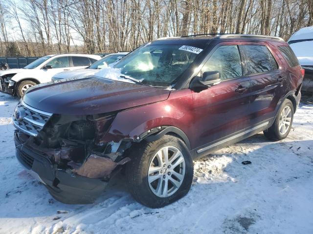 FORD EXPLORER X 2018 with VIN 1FM5K8D82JGA75026 - Photo from auction