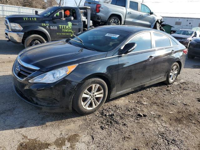 HYUNDAI SONATA GLS 2014 with VIN 5NPEB4AC9EH857542 - Photo from auction
