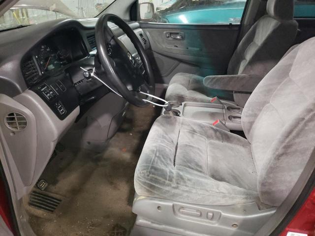 Photo 7 from auction – 2002 HONDA ODYSSEY EX with VIN 5FNRL18622B027329