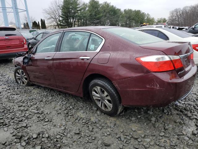 Photo 2 from auction – 2014 HONDA ACCORD LX with VIN 1HGCR2F33EA025896