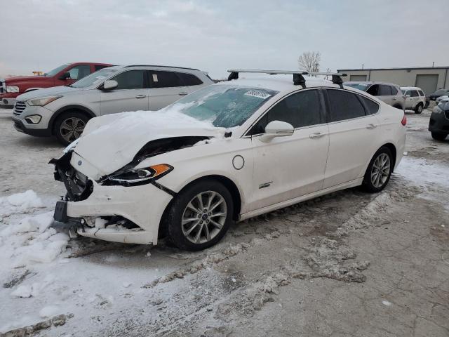 FORD FUSION SE 2017 with VIN 3FA6P0PU6HR306135 - Photo from auction