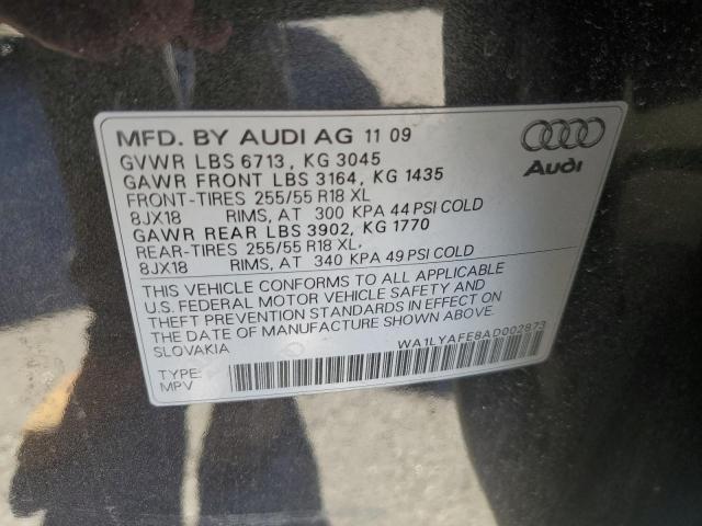 Photo 14 from auction – 2010 AUDI Q7 PREMIUM with VIN WA1LYAFE8AD002873