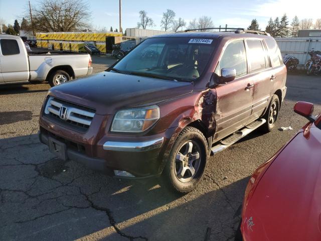 HONDA PILOT EXL 2007 with VIN 2HKYF18797H508439 - Photo from auction