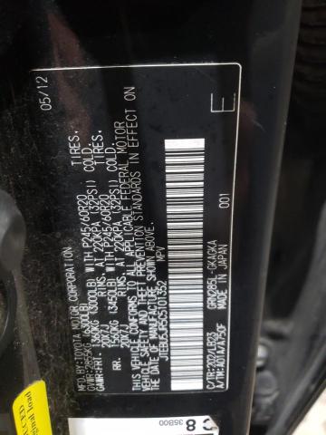 Photo 14 from auction – 2012 TOYOTA 4RUNNER SR with VIN JTEBU5JR5C5101352