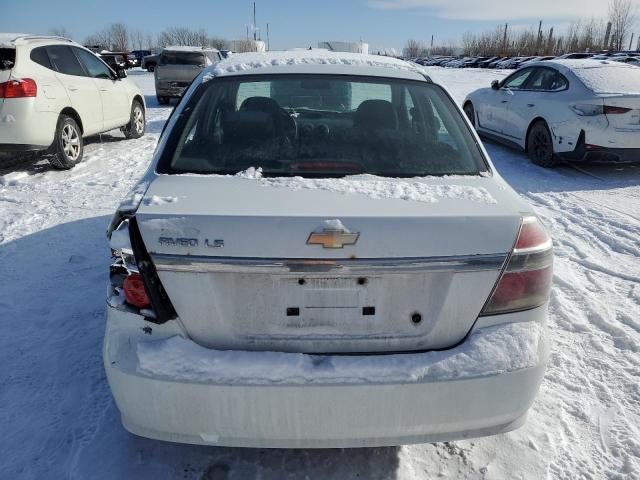 Photo 6 from auction – 2009 CHEVROLET AVEO LS with VIN 3G1TV55E49L122336