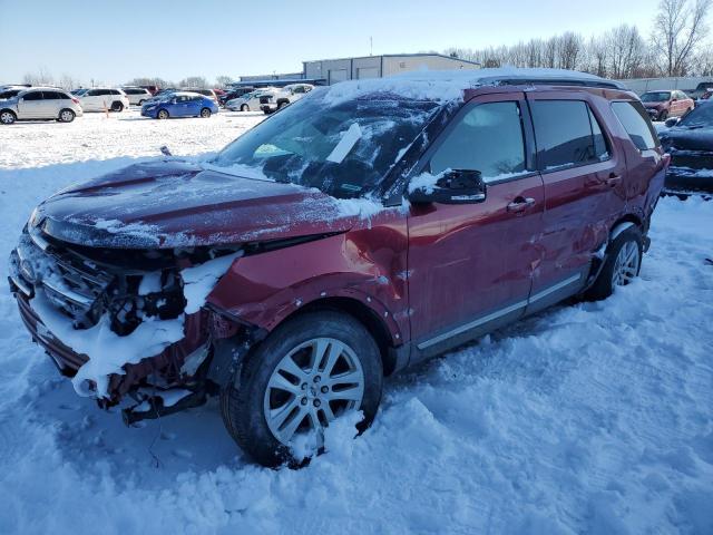 FORD EXPLORER X 2018 with VIN 1FM5K8D82JGB41543 - Photo from auction