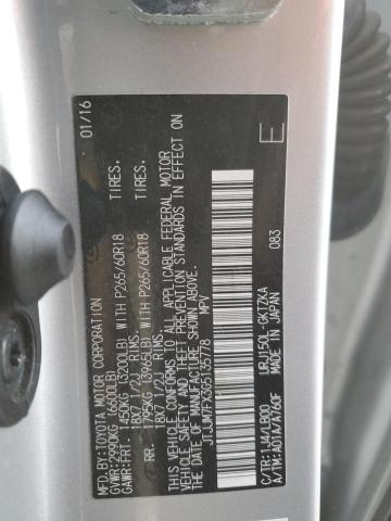 Photo 14 from auction – 2016 LEXUS GX 460 PRE with VIN JTJJM7FX3G5135778