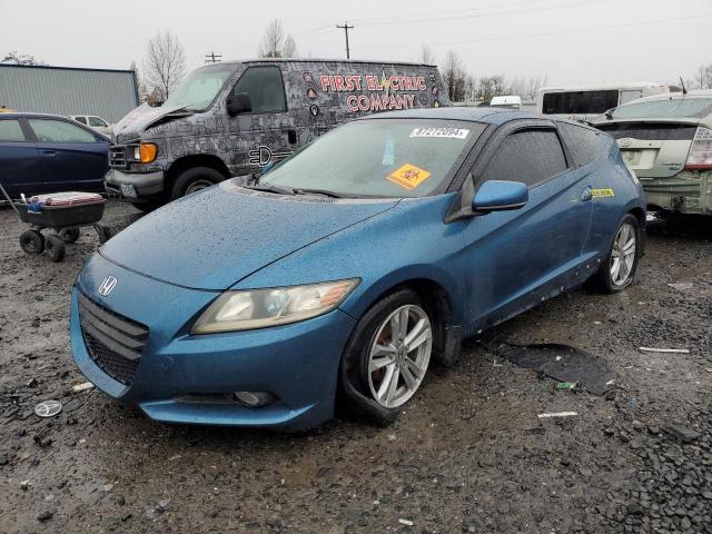HONDA CR-Z EX 2011 with VIN JHMZF1D60BS009751 - Photo from auction