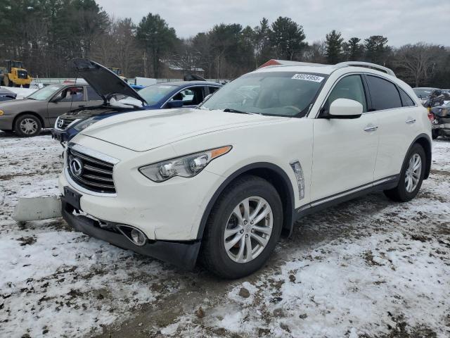 INFINITI FX37 2013 with VIN JN8CS1MW4DM174054 - Photo from auction