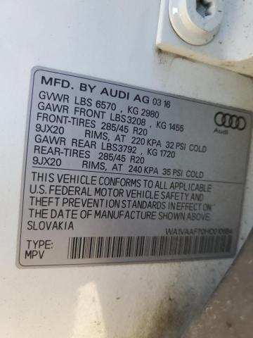 Photo 14 from auction – 2017 AUDI Q7 PRESTIG with VIN WA1VAAF70HD010684