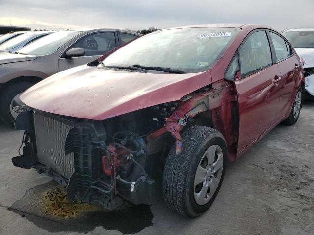 KIA FORTE LX 2015 with VIN KNAFX4A67F5361556 - Photo from auction