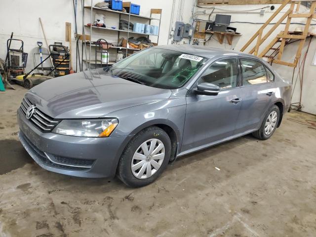 VOLKSWAGEN PASSAT S 2013 with VIN 1VWAP7A3XDC062637 - Photo from auction