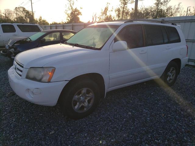 TOYOTA HIGHLANDER 2002 with VIN JTEGF21AX20062746 - Photo from auction