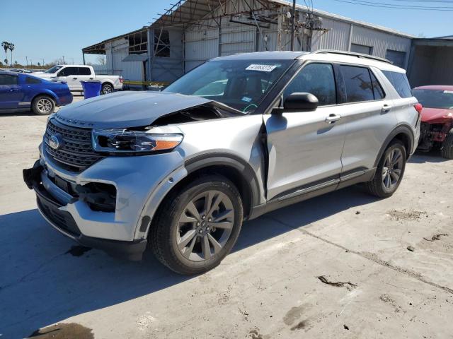 FORD EXPLORER X 2021 with VIN 1FMSK7DH0MGA81974 - Photo from auction
