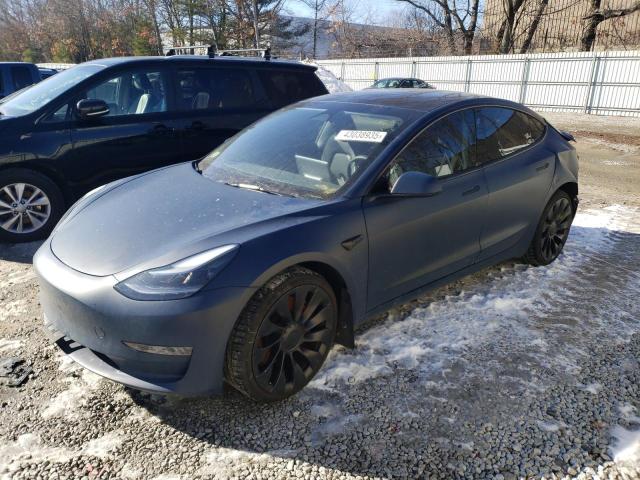 TESLA MODEL 3 2023 with VIN 5YJ3E1EC3PF618349 - Photo from auction