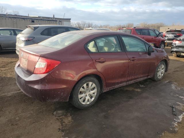 Photo 3 from auction – 2012 HONDA CIVIC LX with VIN 2HGFB2F56CH553725