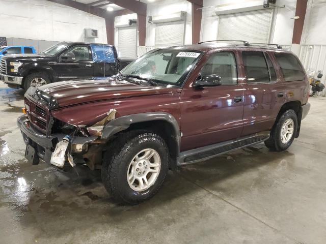 DODGE DURANGO SP 2003 with VIN 1D4HS38N93F622776 - Photo from auction