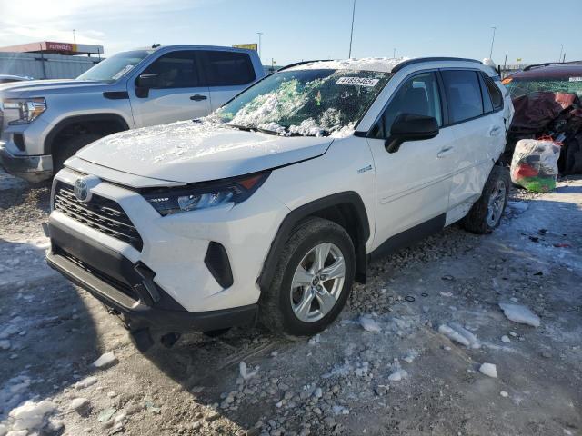 TOYOTA RAV4 LE 2021 with VIN JTMLWRFV2MD124966 - Photo from auction