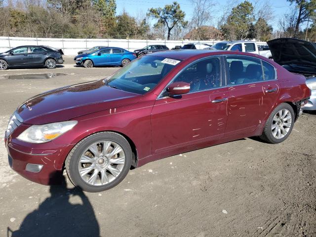 HYUNDAI GENESIS 3. 2009 with VIN KMHGC46E29U017948 - Photo from auction