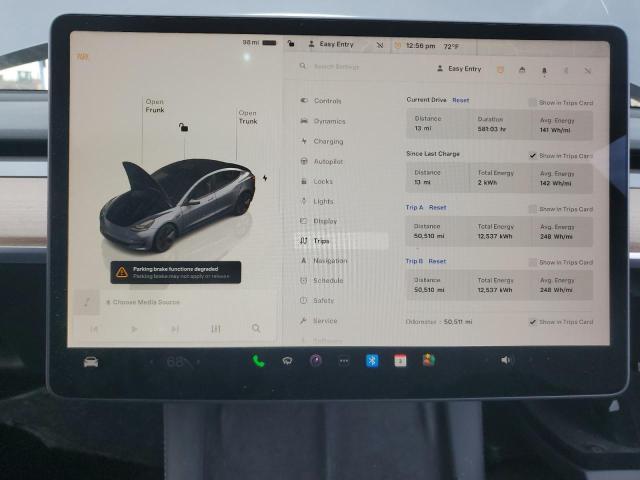 Photo 9 from auction – 2022 TESLA MODEL 3 with VIN 5YJ3E1EB8NF361791