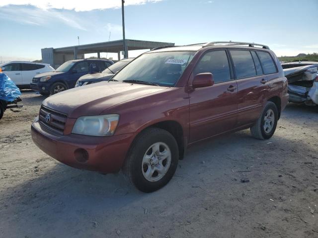 TOYOTA HIGHLANDER 2006 with VIN JTEGD21A560137493 - Photo from auction