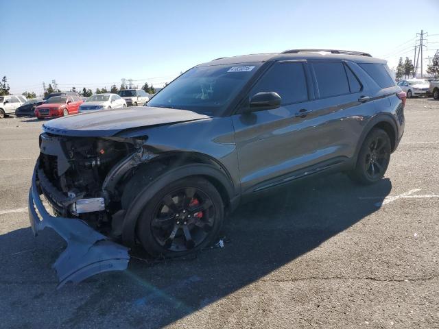 FORD EXPLORER S 2022 with VIN 1FM5K8GC2NGA76442 - Photo from auction
