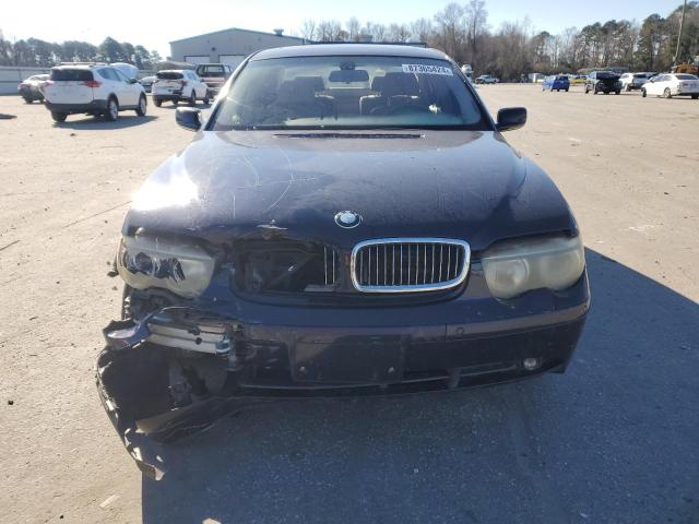 Photo 5 from auction – 2003 BMW 745 I with VIN WBAGL63433DP63566