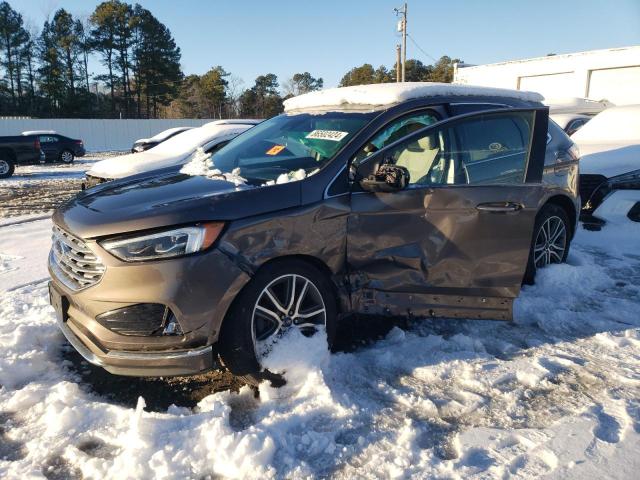 FORD EDGE TITAN 2019 with VIN 2FMPK4K96KBC12216 - Photo from auction