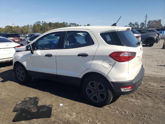 Photo 2 from auction – 2020 FORD ECOSPORT S with VIN MAJ3S2FE1LC369870