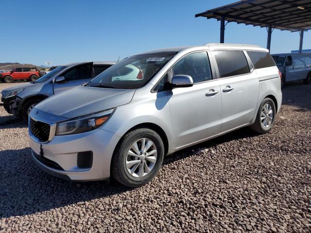 KIA SEDONA LX 2015 with VIN KNDMB5C11F6034337 - Photo from auction