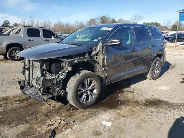 TOYOTA HIGHLANDER 2016 with VIN 5TDZKRFH4GS141907 - Photo from auction