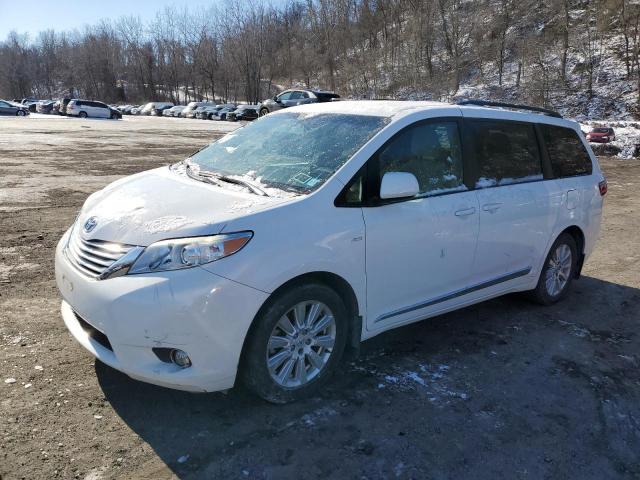 TOYOTA SIENNA LE 2017 with VIN 5TDJZ3DC2HS158476 - Photo from auction