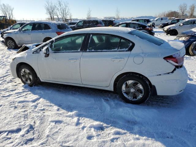 Photo 2 from auction – 2014 HONDA CIVIC LX with VIN 2HGFB2F43EH030754