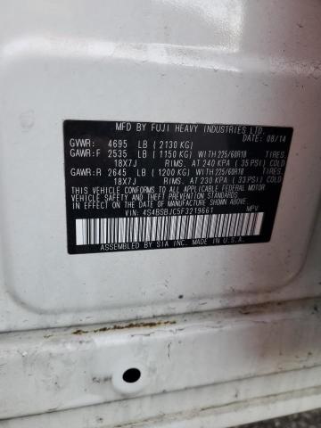 Photo 14 from auction – 2015 SUBARU OUTBACK 2. with VIN 4S4BSBJC5F3219661