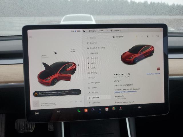 Photo 9 from auction – 2018 TESLA MODEL 3 with VIN 5YJ3E1EA7JF005365