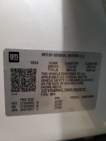 Photo 14 from auction – 2024 CADILLAC ESCALADE E with VIN 1GYS4RKL3RR262672