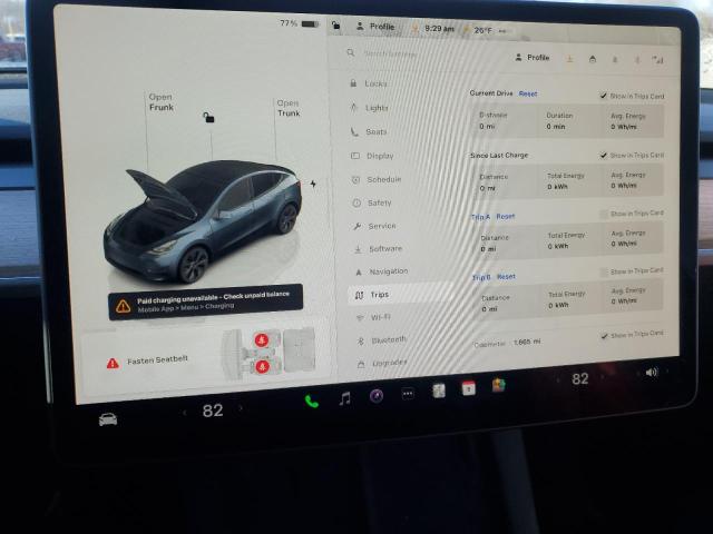 Photo 9 from auction – 2025 TESLA MODEL Y with VIN 7SAYGDED5SA346213