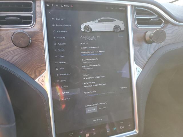 Photo 9 from auction – 2017 TESLA MODEL S with VIN 5YJSA1E29HF233717