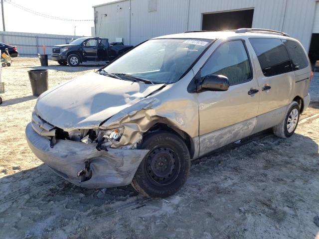 TOYOTA SIENNA LE 2000 with VIN 4T3ZF13C6YU295825 - Photo from auction