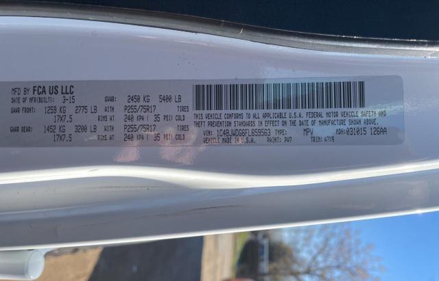 Photo 10 from auction – 2015 JEEP WRANGLER U with VIN 1C4BJWDG6FL659563