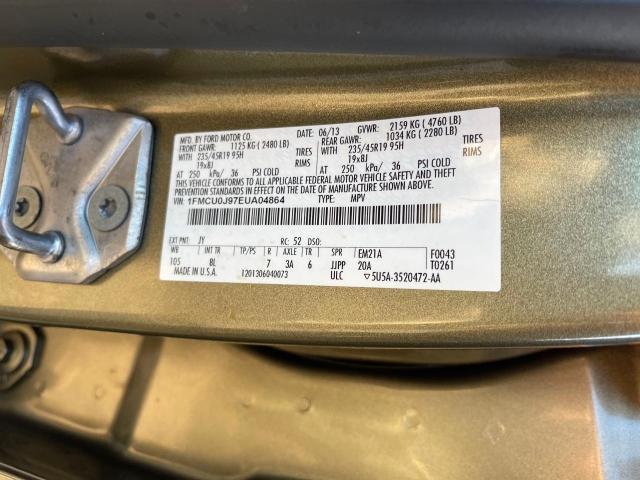 Photo 10 from auction – 2014 FORD ESCAPE TIT with VIN 1FMCU0J97EUA04864